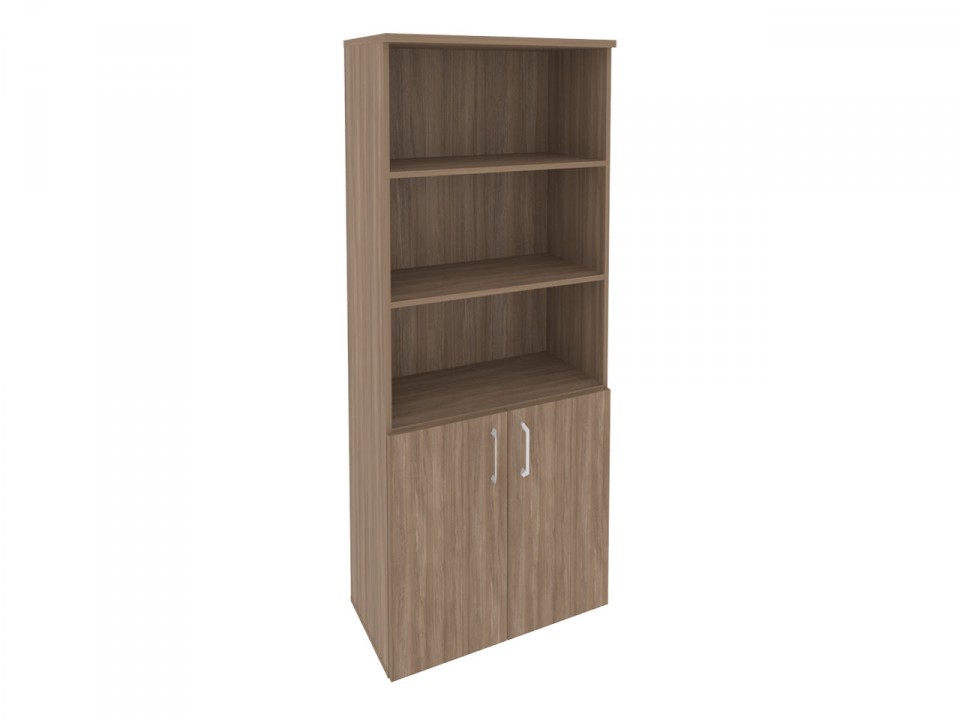 Кабинет руководителя ONIX DIRECT O.ST-1.1 Шкаф высокий широкий (2 низких фасада ЛДСП)