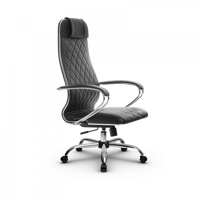 Кресло руководителя МЕТТА L-1m-40M/K11 хром 17833 - вид 2